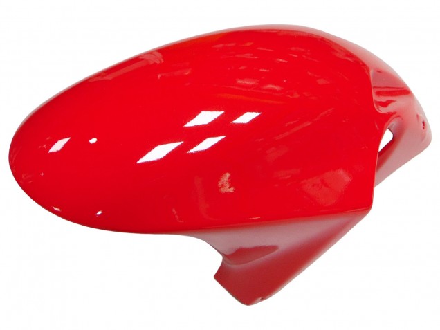 2000-2006 Honda VTR1000 Motorcycle Fairings - Silver Red Black Stripe Racing