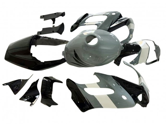 1997-2005 Honda VTR1000F Motorcycle Fairings - Grey Black