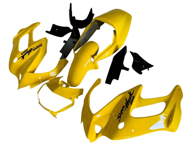 1997-2005 Honda VTR1000F Motorcycle Fairings - Yellow