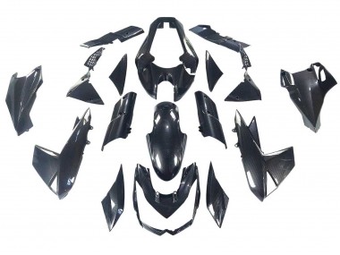 2010-2013 Kawasaki Z1000 Motorcycle Fairings - Black Carbon Fiber