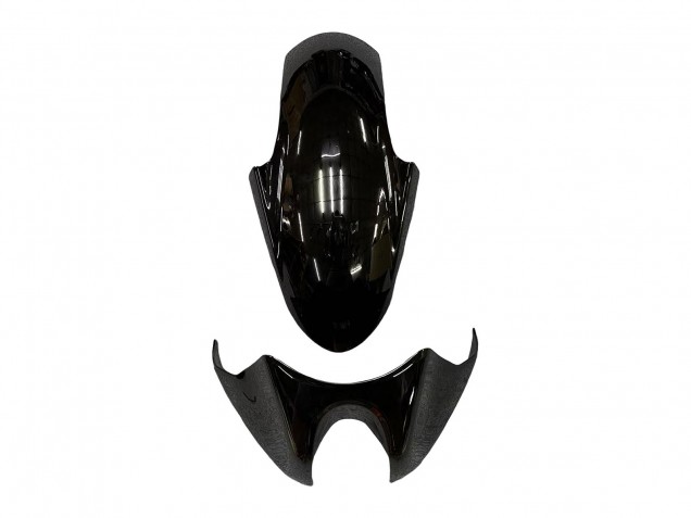 2010-2013 Kawasaki Z1000 Motorcycle Fairings - Orange Glossy Black
