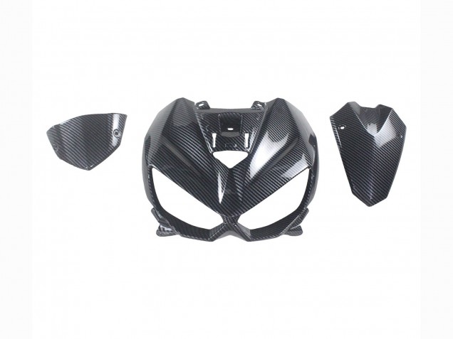 2014-2019 Kawasaki Z1000 Motorcycle Fairings - Black Carbon Fiber