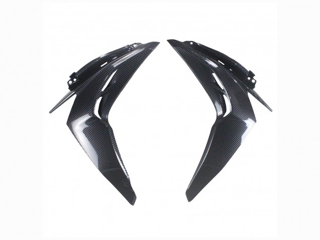 2014-2019 Kawasaki Z1000 Motorcycle Fairings - Black Carbon Fiber