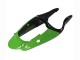 2000-2001 Kawasaki ZX9R Motorcycle Fairings - Green Black Playboy DENSO