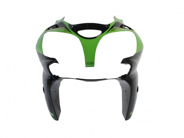2000-2001 Kawasaki ZX9R Motorcycle Fairings - Green Black Playboy DENSO