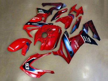 2019-2020 Red White Dark Blue HRC Pull&Bear 93 Honda CBR650R Motorcycle Fairings
