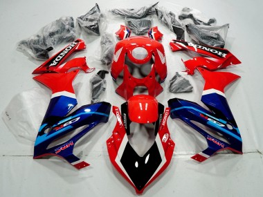 2019-2020 Red White Blue Glossy Black HRC Honda CBR650R Motorcycle Fairings