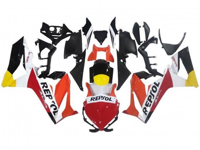 2019-2020 Orange White Red Yellow Glossy Black Repsol Honda CBR650R Motorcycle Fairings