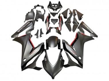 2019-2020 Matte Black Red Honda CBR650R Motorcycle Fairings