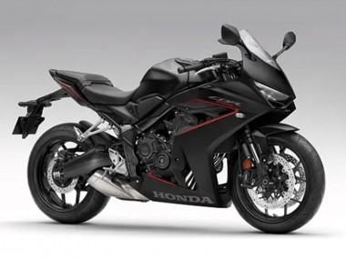 2024-2025 Matte Black Honda CBR650R Motorcycle Fairings