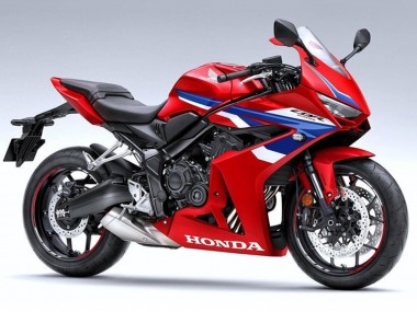 2024-2025 Red White Blue Honda CBR650R Motorcycle Fairings