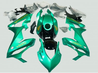 2021-2023 Green Gold Honda CBR650R Motorcycle Fairings