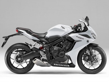 2021-2023 Matte White Honda CBR650R Motorcycle Fairings