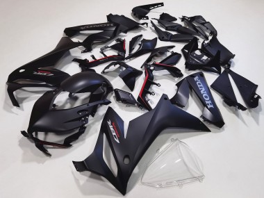 2021-2023 Matte Black Honda CBR650R Motorcycle Fairing Kits