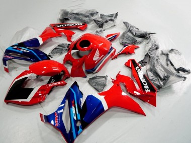 2021-2023 Red Blue HRC Honda CBR650R Motorcycle Fairings