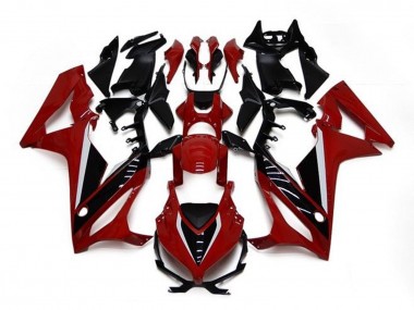 2021-2023 Maroon Red Glossy Black Honda CBR650R Motorcycle Fairings