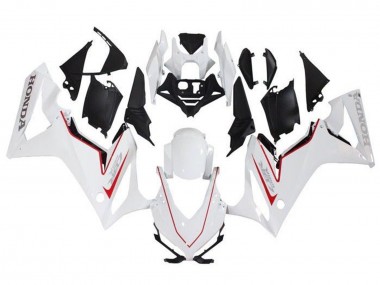 2021-2023 White Red Black Honda CBR650R Motorcycle Fairings