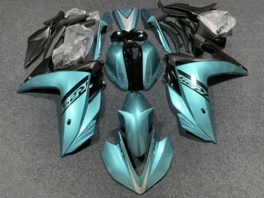 2015-2018 Yamaha YZF R3/R25 Motorcycle Fairings - Light Blue Black