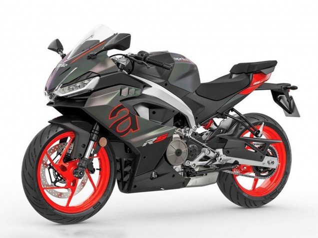 2024-2025 Aprilia RS457 Motorcycle Fairings - Matte Black Grey Red