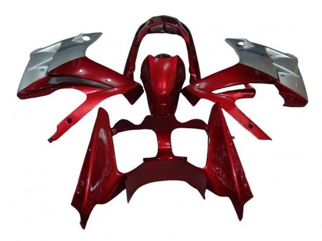 2007-2012 Yamaha FJR1300 Motorcycle Fairings - Red Grey