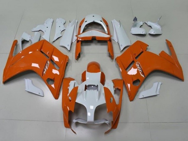2013-2015 Yamaha FJR1300 Motorcycle Fairings - Orange White