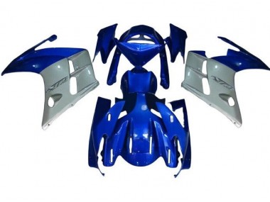 2013-2015 Yamaha FJR1300 Motorcycle Fairing - Blue Silver