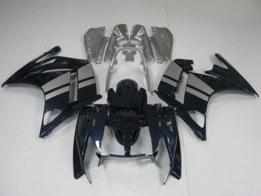 2013-2015 Yamaha FJR1300 Motorcycle Fairings - Glossy Black Silver