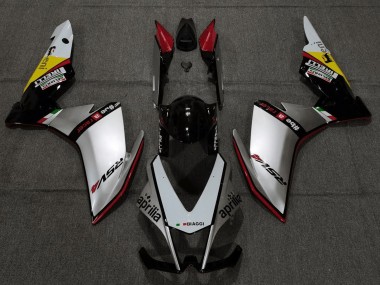 2009-2015 Aprilia RSV4 1000 Bike Fairings - Silver Red Black Yellow