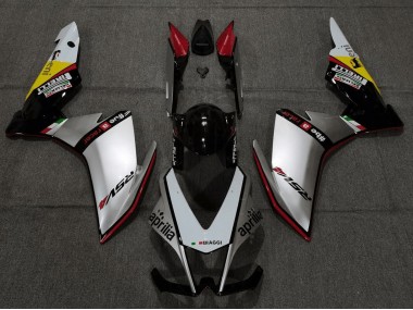 2009-2015 Aprilia RSV4 1000 Bike Fairings - Silver Red Black Yellow