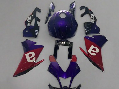 2009-2015 Aprilia RSV4 1000 Motorcycle Fairings - Purple Red
