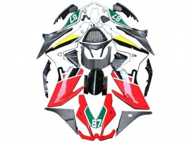 2009-2015 Aprilia RSV4 1000 Motorcycle Fairings - Red White Black Green Yellow 87