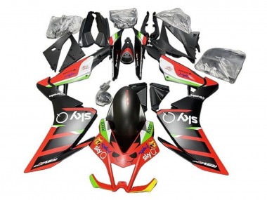 2009-2015 Aprilia RSV4 1000 Motorcycle Fairings - Matte Black Red Green White