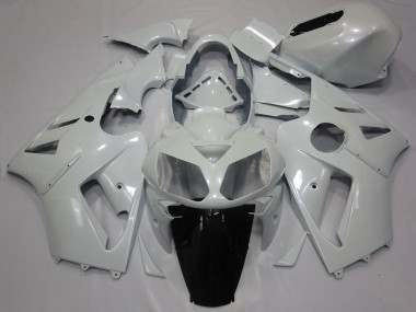 2000-2001 Kawasaki ZX12R Motorcycle Fairings - White