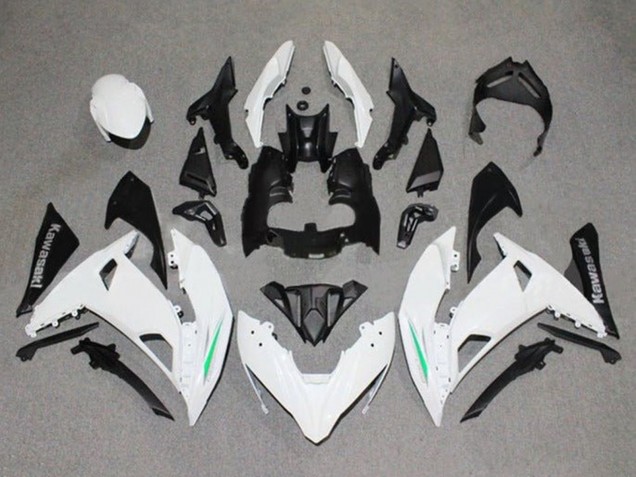 2017-2019 Kawasaki Ninja 650 EX650 Motorcycle Fairings - White Green Black Grey