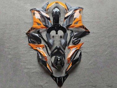 2020-2025 Orange Black Kawasaki Ninja 650 EX650 Motorcycle Fairings