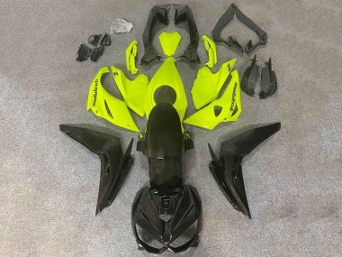2014-2019 Kawasaki Z1000 Motorcycle Fairings - Black Yellow