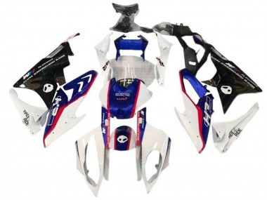 2015-2016 BMW S1000RR Motorcycle Fairings - White Blue Red Alien