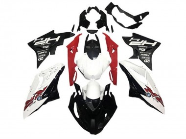 2015-2016 BMW S1000RR Motorcycle Fairings - White Red Black HP RR