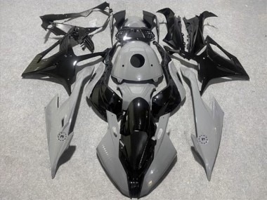 2019-2022 BMW S1000RR Motorcycle Fairings - Grey Black
