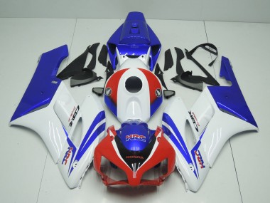 2004-2005 Honda CBR1000RR Motorcycle Fairings - White Red Blue HRC
