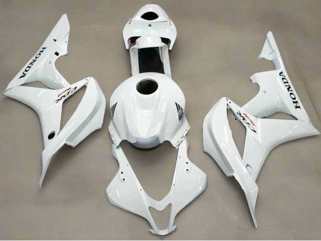 2007-2008 Honda CBR600RR Motorcycle Fairing - White