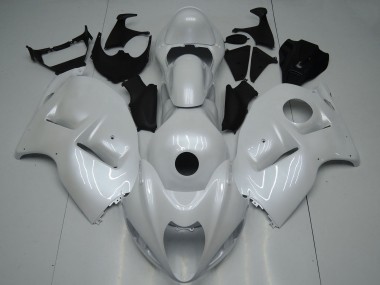 1996-2007 Suzuki GSXR 1300 Hayabusa Motorcycle Fairings - Pearl White