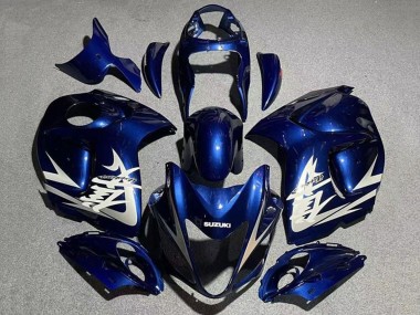 2008-2020 Navy Blue White Grey Suzuki GSXR 1300 Hayabusa Motorcycle Fairings