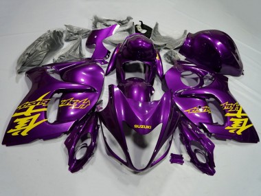 2008-2020 Purple Yellow Suzuki GSXR 1300 Hayabusa Motorcycle Fairings