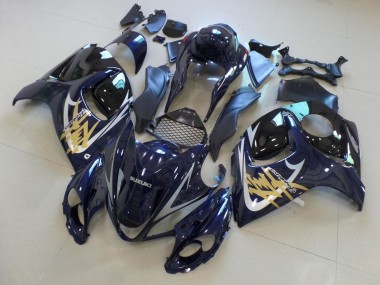 2008-2020 Dark Blue Black Gold Silver Suzuki GSXR 1300 Hayabusa Motorcycle Fairings