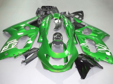 1996-2007 Yamaha YZF600R Thundercat Motorcycle Fairings - Green White