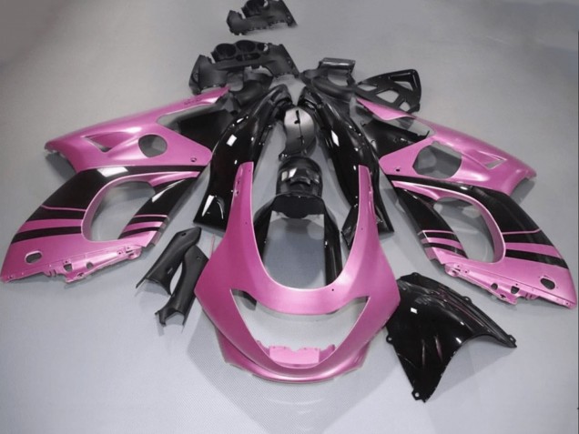 1996-2007 Yamaha YZF600R Thundercat Motorcycle Fairings - Pink Glossy Black