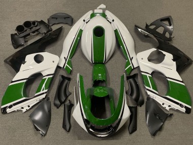 1996-2007 Yamaha YZF600R Thundercat Motorcycle Fairings - White Green
