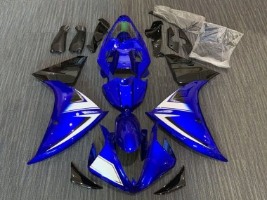 2009-2011 Yamaha YZF 1000 R1 Motorcycle Fairings - Blue White Black