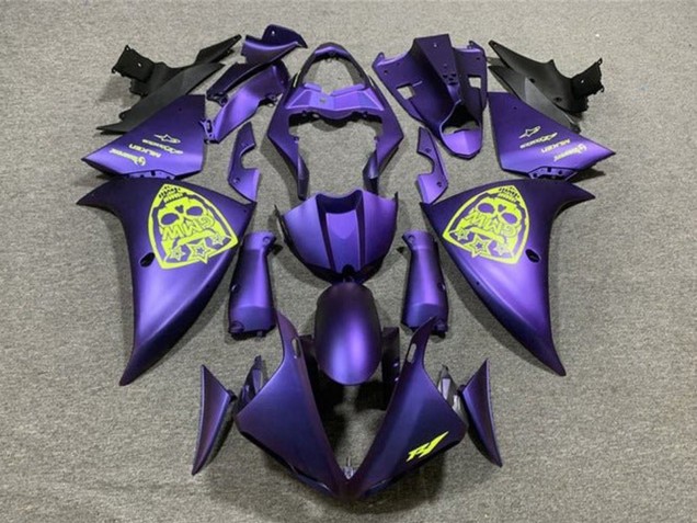 2009-2011 Yamaha YZF 1000 R1 Motorcycle Fairings - Purple Neon Yellow